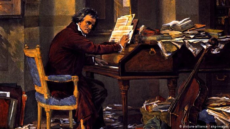 Carl Schloesser, Beethoven, circa 1890