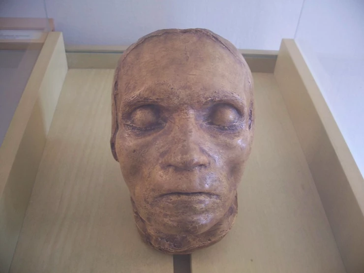 death mask at Beethoven Museum