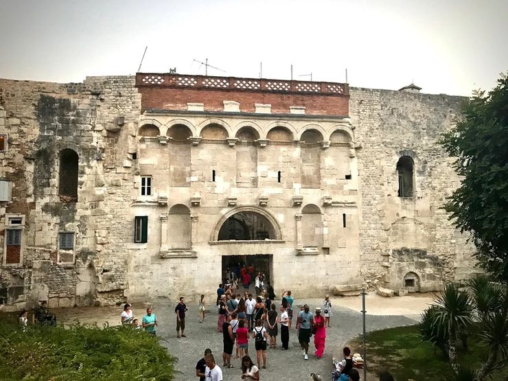 the Golden Gate at Diocletian's Palace