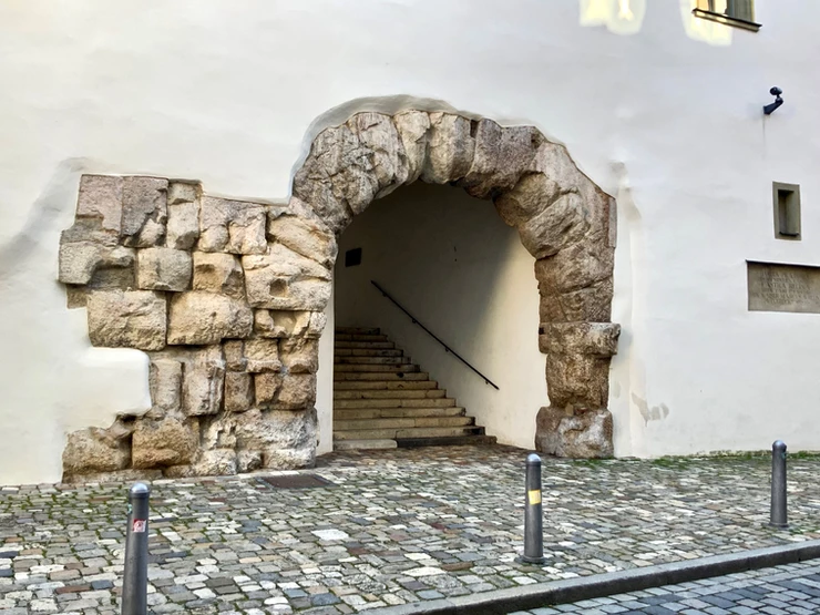 Porta Praetoria, Roman ruins in Regensburg