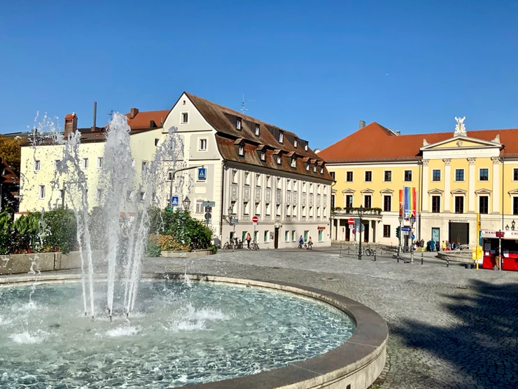 Bismarck Square in Regensburg