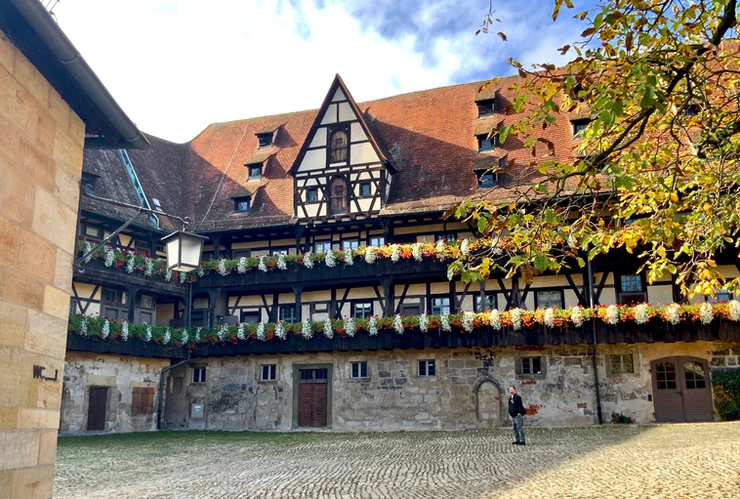 Alte Hofhaltung, the Old Courtyard in Bamberg