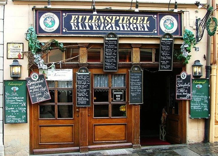 Eulenspiegel Restaurant where you can get your stuffed onion
