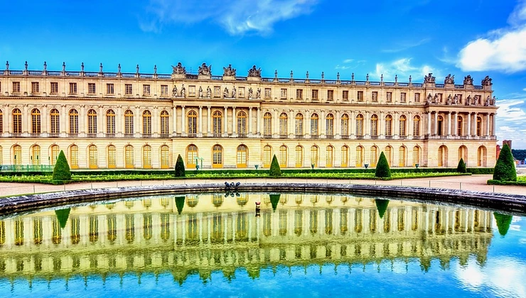 the Palace of Versailles outside Paris