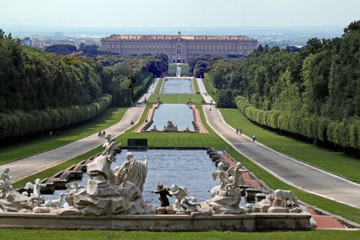 Royal Palace of Caserta In Naples Italy