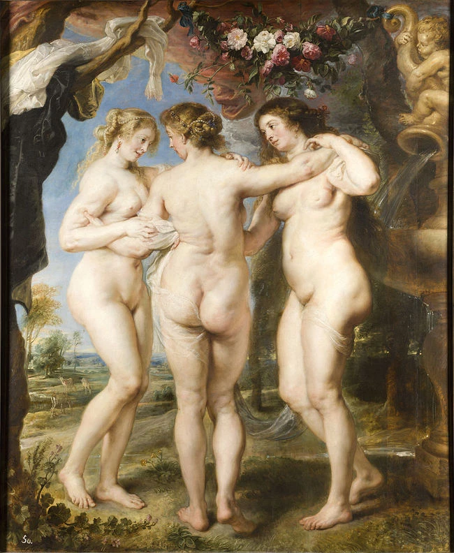 Peter Paul Rubens, The Three Graces, 1635