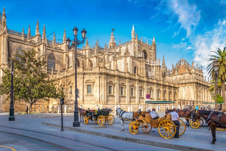 the beautiful Seville Cathedral