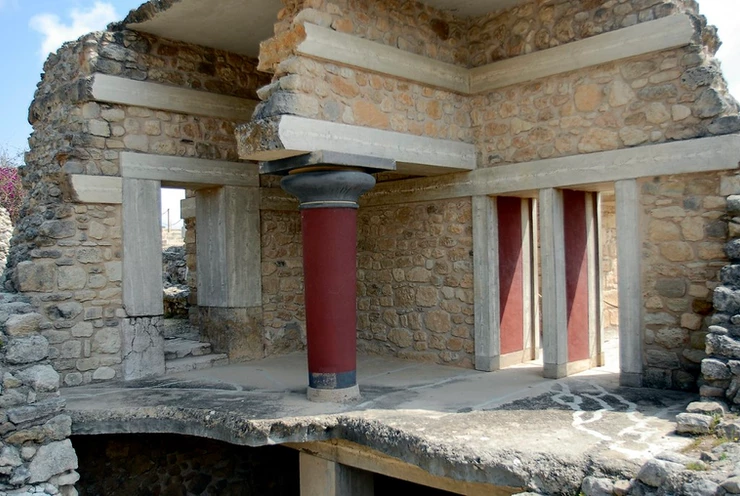 the Piano Nobile upper floors at Knossos