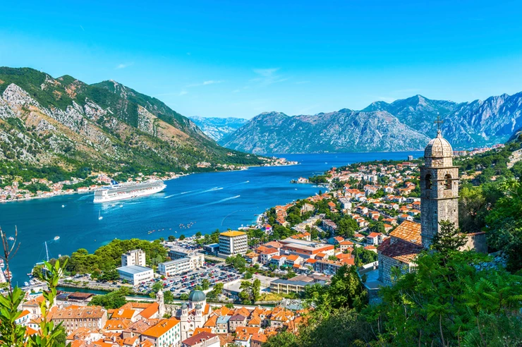 the stunning town of Kotor Montenegro