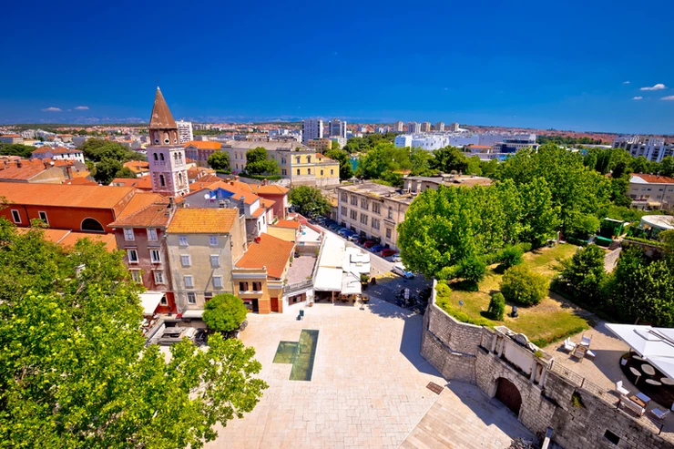 cityscape of Zadar
