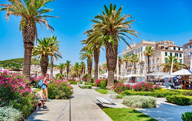 Riva Promenade in Split