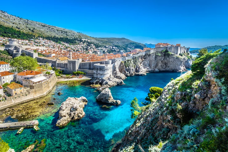 beautiful UNESCO-listed Dubrovnik, a must visit town with 10 days in Croatia