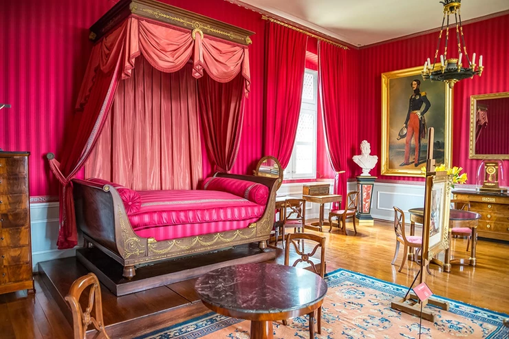 bedroom in Chateau d'Amboise
