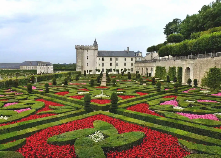 gardens of Chateau de Villandry