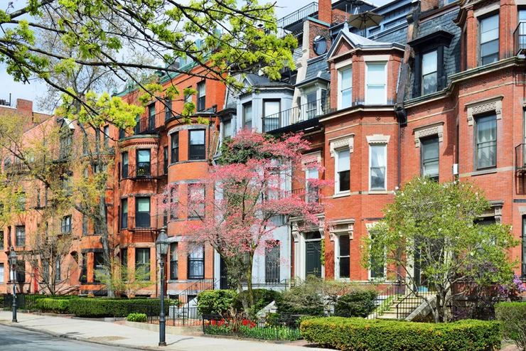 beautiful homes in the Back Bay
