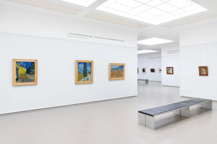 Van Gogh gallery in the Kröller-Müller Museum