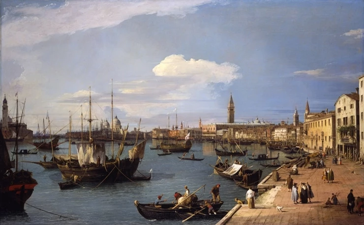 Antonio Canaletto, View of Venice, 1734-35