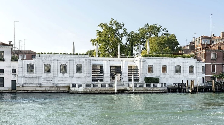 the Peggy Guggenheim Collection on the Grand Canal