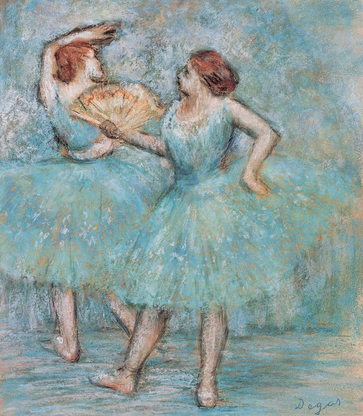 Edgar Degas, Two Dancers, 1905
