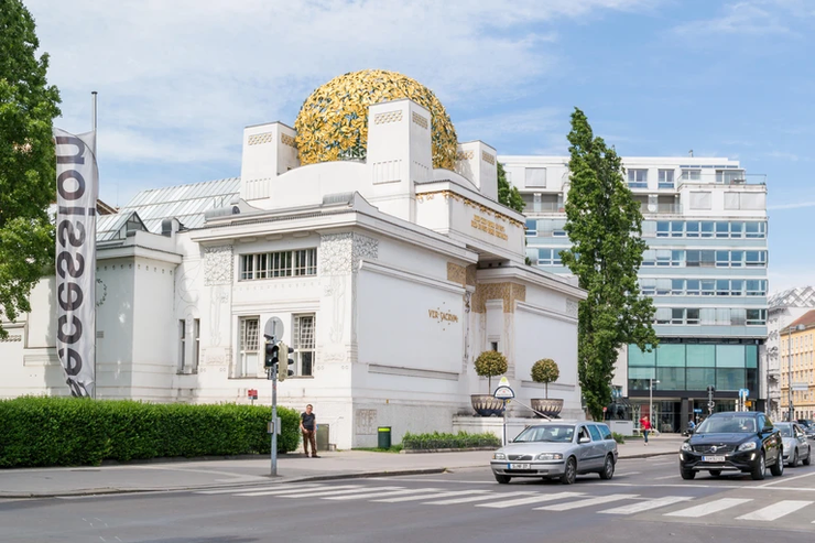 the Vienna Secession Museum