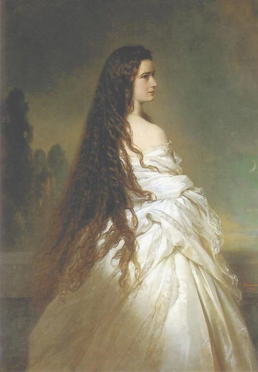 Winterhalter, Empress Elisabeth of Austria, 1865.