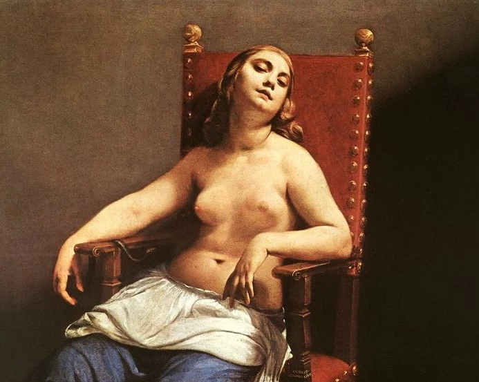 Guido Cagnacci, Death of Cleopatra, 1657-59