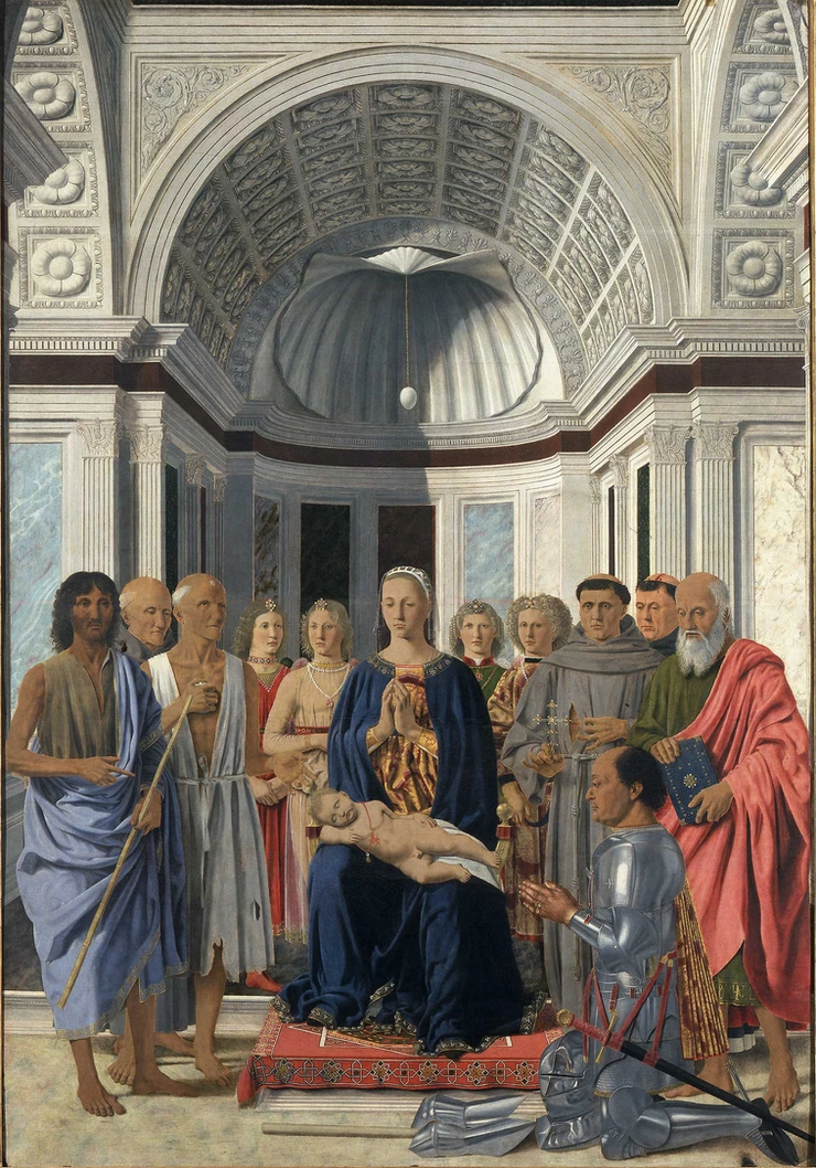 Piero della Francesca, Montefeltro Altarpiece, 1472-74