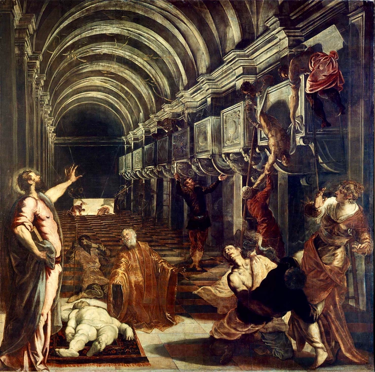Tintoretto, Discovery of the Body of St. Mark, 1562