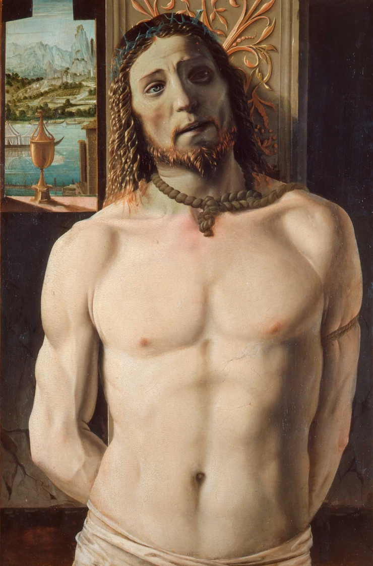 Bramante, Christ Tied To the Column, 1490-49