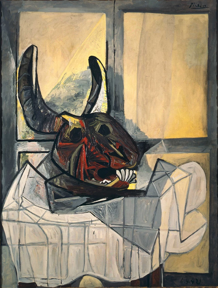 Picasso, Head of a Bull, 1942