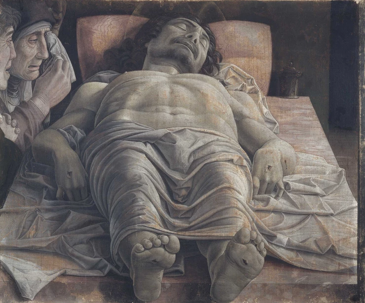 Andrea Mantegna, Lamentation of Christ, 1480
