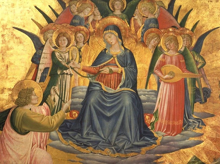 Benozzo Gozzoli, Madonna of the Girdle, 1450-52