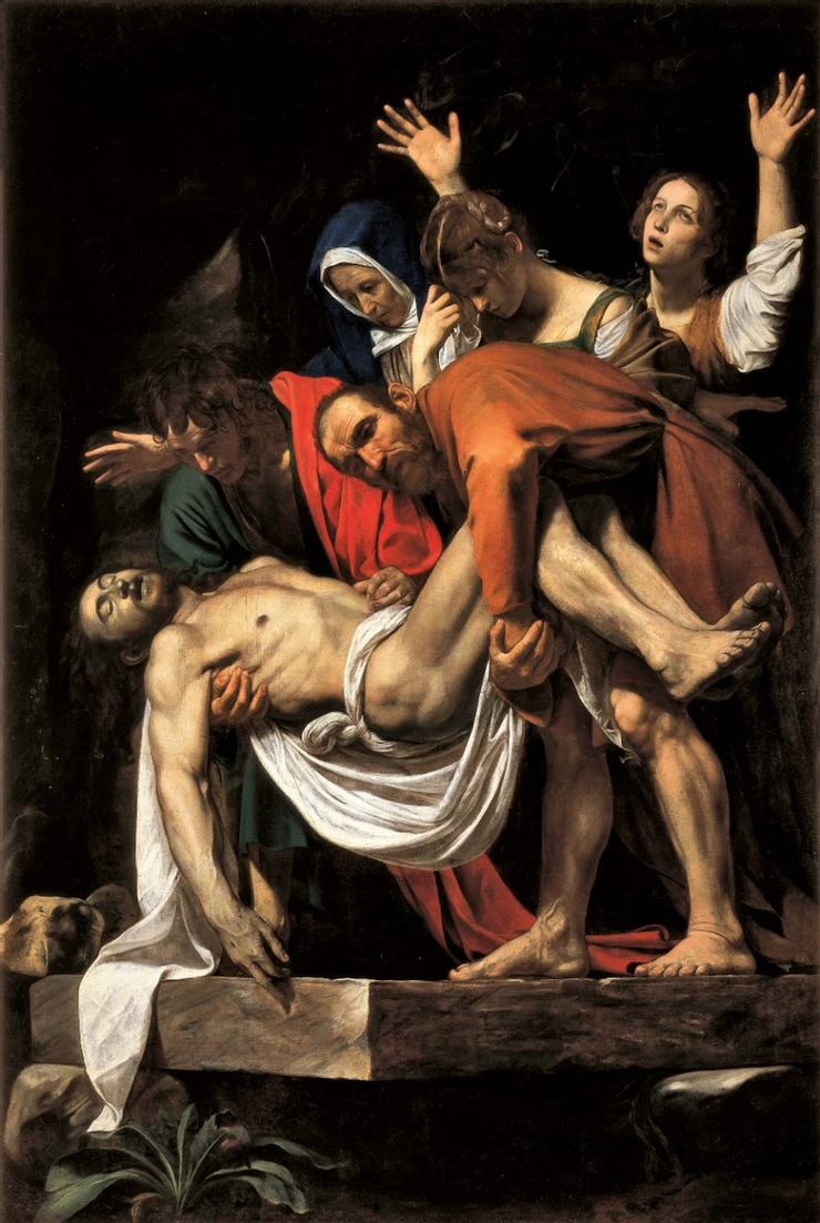 Caravaggio, The Entombment of Christ, 1603