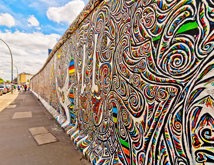 East Side Gallery of the Berlin Wall
