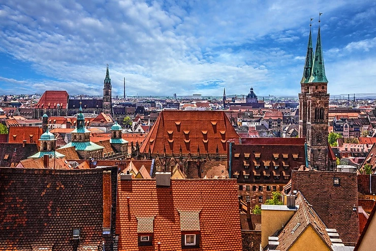 cityscape of Nuremberg