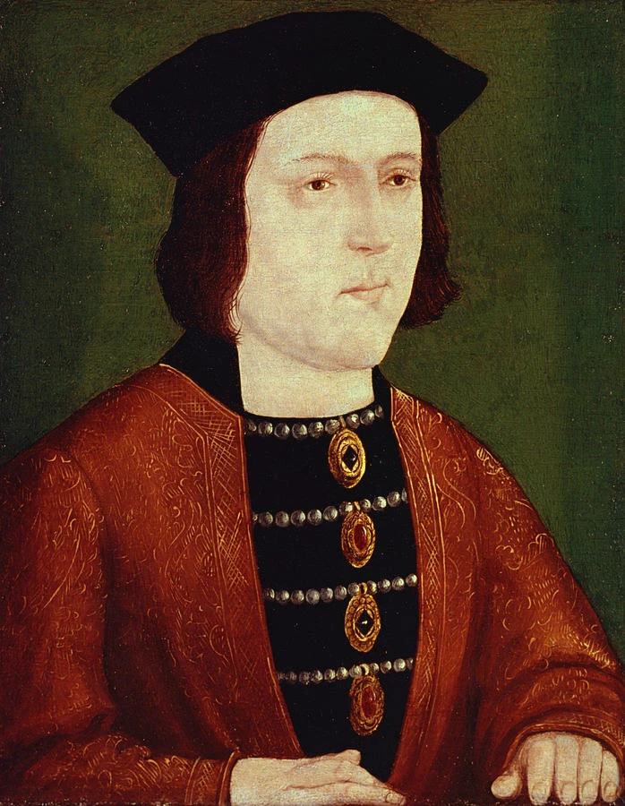 the supposedly very handsome King Edward IV of England, father of the princes in the tower