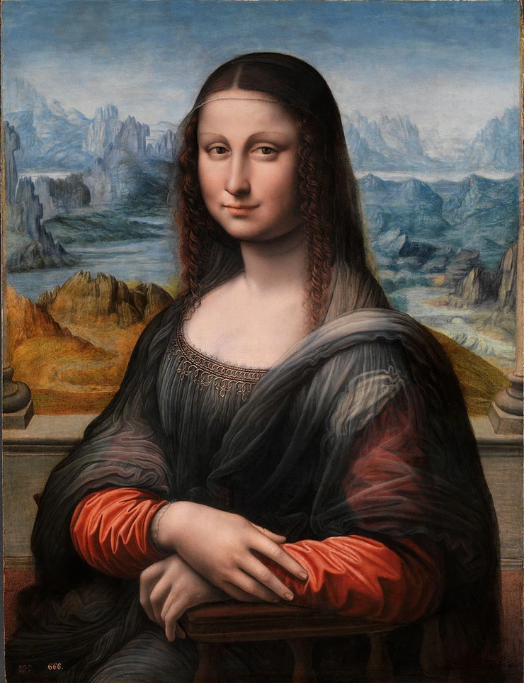 the Prado's Mona Lisa, probably by Leonardo's workshop