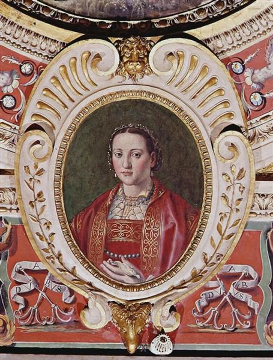Vasari portrait of Eleanor of Toledo, wife of Cosimo I