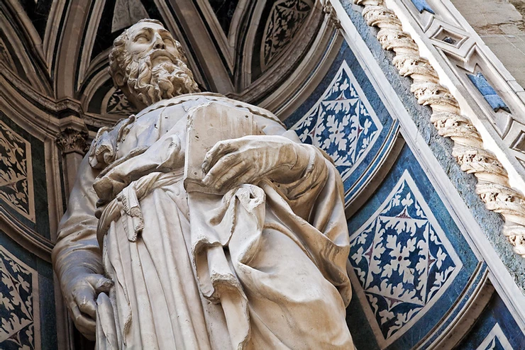 Donatello's sculpture of St. Mark