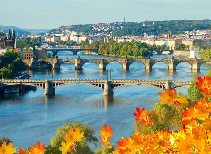 the bridges of Prague