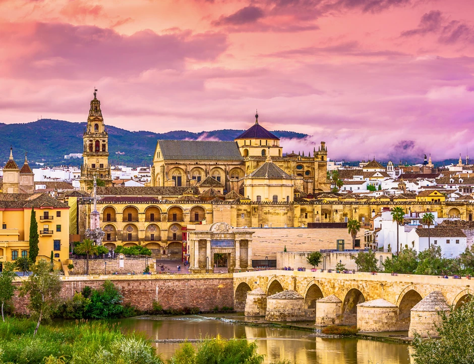 the stunning city of Cordoba with its masterpiece the Mezquita