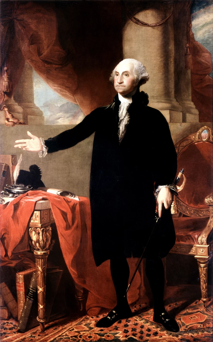 Gilbert Stuart, George Washington, 1796