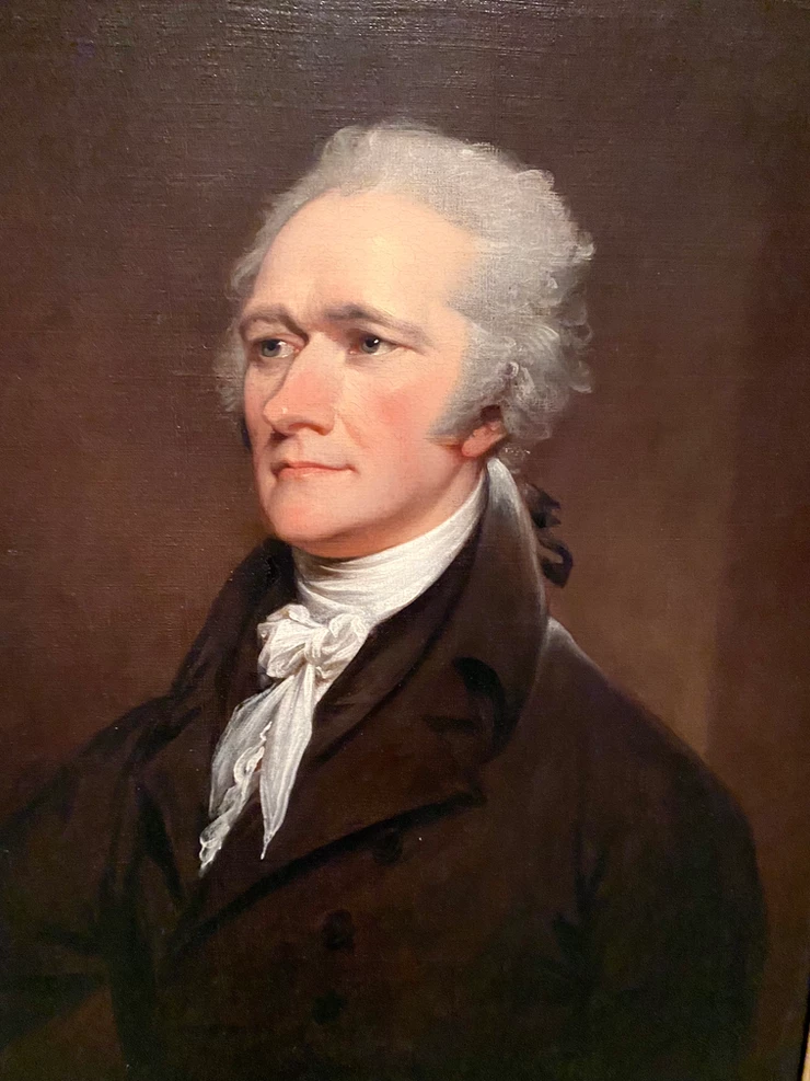 John Trumbull, Alexander Hamilton, 1806
