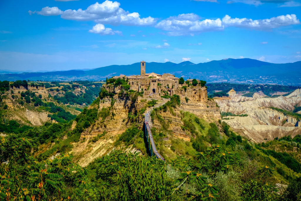 Civita di Bagnoregio, a unique landmark in italy