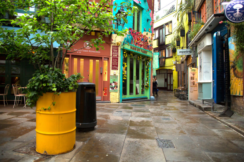 Neal's Yard in Covent Gardens