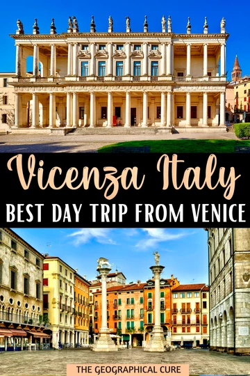 Pinterest pin for best things to do and see in Vicenza 