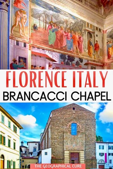 Pinterest pin for guide to the Brancacci Chapel