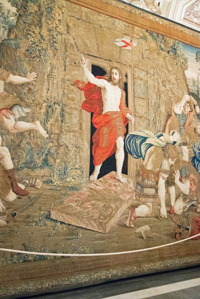 Raphael tapestry in the Vatican Museums