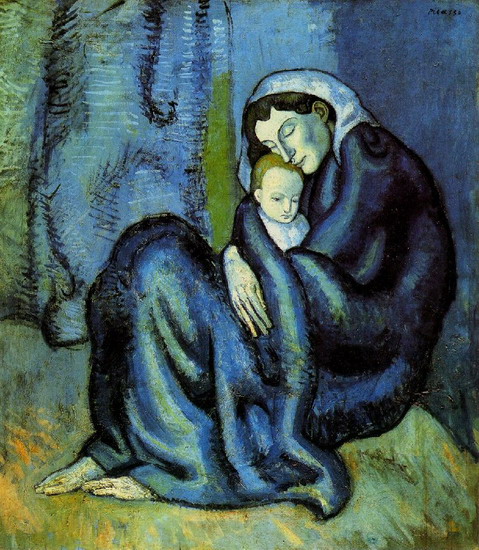 Picasso's Mother and Child