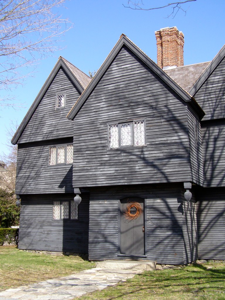 the Salem "Witch House," a top attraction in Salem 